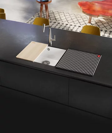 Ceramiczny zlewozmywak podwieszany KubusX marki Franke 