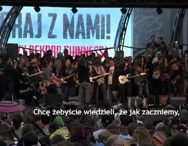 Miniatura: "Hey Joe" na 7344 gitary. Rekord Guinnessa...