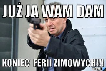 Ferie zimowe 2020 - memy 