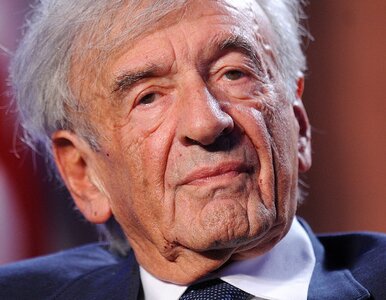 Miniatura: Elie Wiesel, były więzień obozu w...