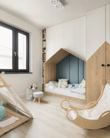 Jasne wnętrze, proj. FABRYK ART 