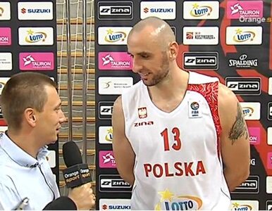 Miniatura: Gortat w szatni Barcelony: czułem się jak...