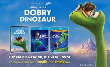 &bdquo;Dobry dinozaur&rdquo; na&nbsp;Blu-ray 3D, Blu-ray i&nbsp;DVD
