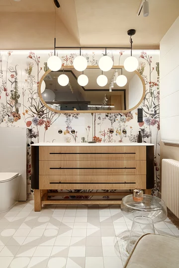 Wnętrze w Gdańsku , proj. Jan Sikora 