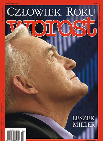 Okładka tygodnika Wprost nr 2/2002 (998)