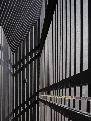 Dom z czarną kuchnią, projekt Batay-Csorba Architects 