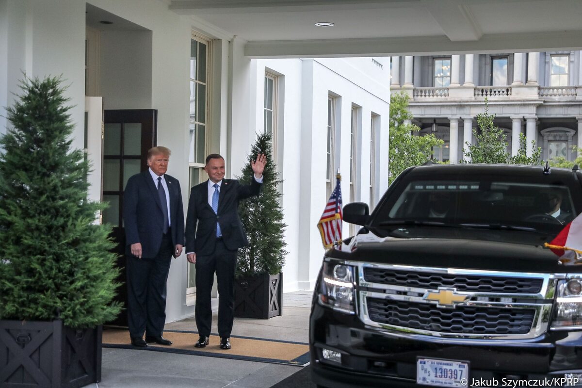 Wizyta prezydenta Andrzeja Dudy w Białym Domu 