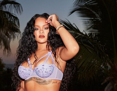 Miniatura: Rihanna pozuje topless. „Czy bokserki są...