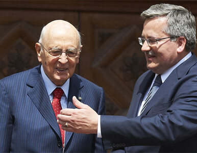 Miniatura: Prezydent Włoch w Polsce już oficjalnie