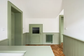 Mieszkanie w kamienicy na przedmieściach Pragi, projekt No Architects Linka, No Architects