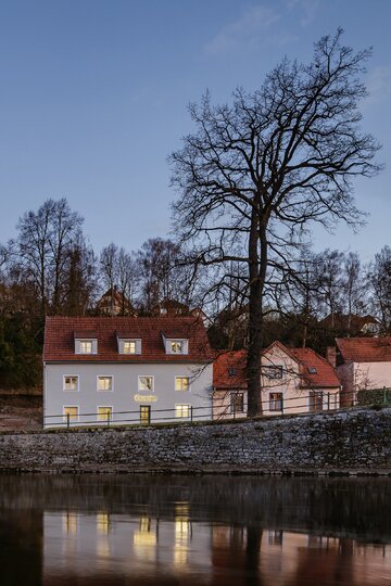 Renowacja XVIII-wiecznego budynku w&nbsp;Czeskim Krumlowie, projekt Archit&eacute;ka Lucie Němcov&aacute;