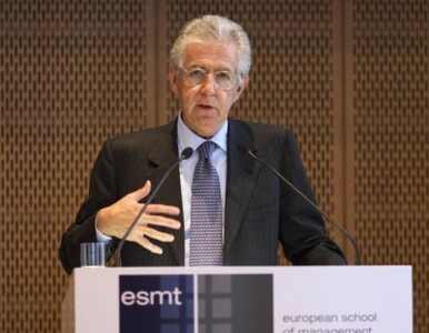 Miniatura: "Monti odgrywa decydującą rolę w polityce...