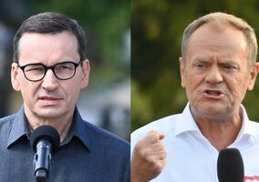 Miniatura: Tusk czy Morawiecki?  Polacy wskazali...