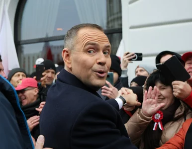 Miniatura: Nawrocki na Marszu Niepodległości. Tak...