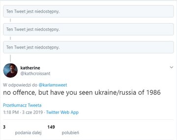 Screen z&nbsp;dyskusji o&nbsp;r&oacute;żnorodności rasowej aktor&oacute;w serialu &bdquo;Czarnobyl&rdquo;