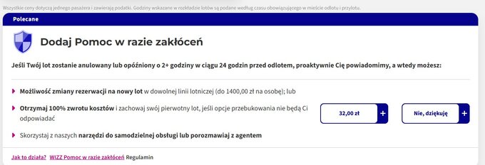 Pomoc w&nbsp;razie zakł&oacute;ceń Wizz Air. Propozycja
