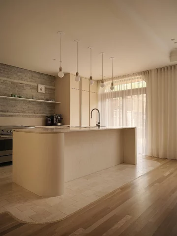 Wnętrze, które dojrzewa z czasem, projekt Michael Godmer Studio 