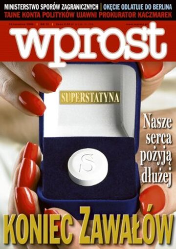 Okładka tygodnika Wprost nr 15/2006 (1218)