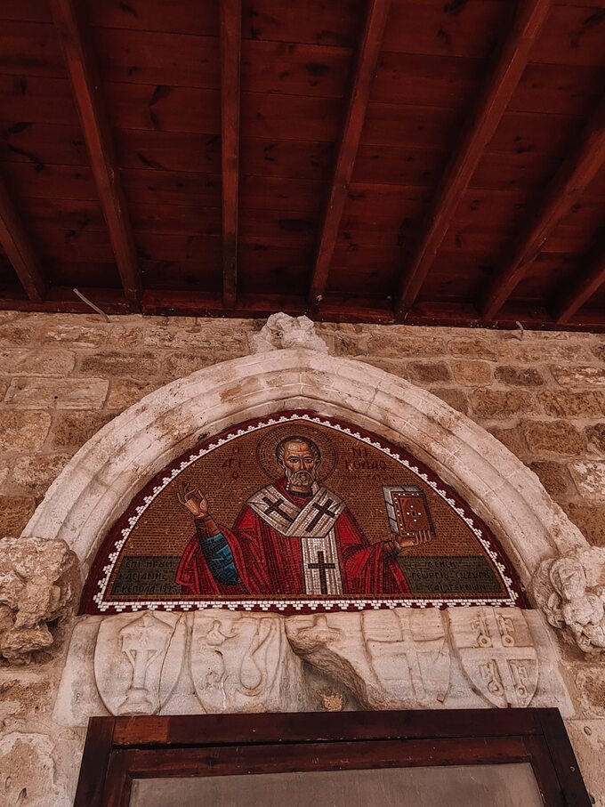 Monastyr św. Mikołaja - ikona św. Mikołaja z Miry