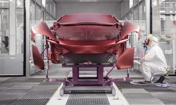 McLaren Technology Center w Woking (Wlk. Brytania) 