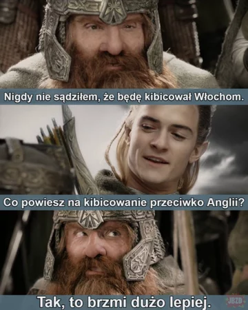 Mem przed finałem Euro 2020: Włochy - Anglia 