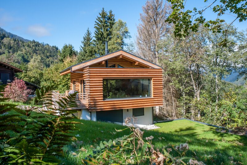 Dom w Alpach, projekt Chevallier Architectes