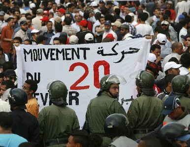 Miniatura: Marokańczycy wychodzą na ulice. Chcą...