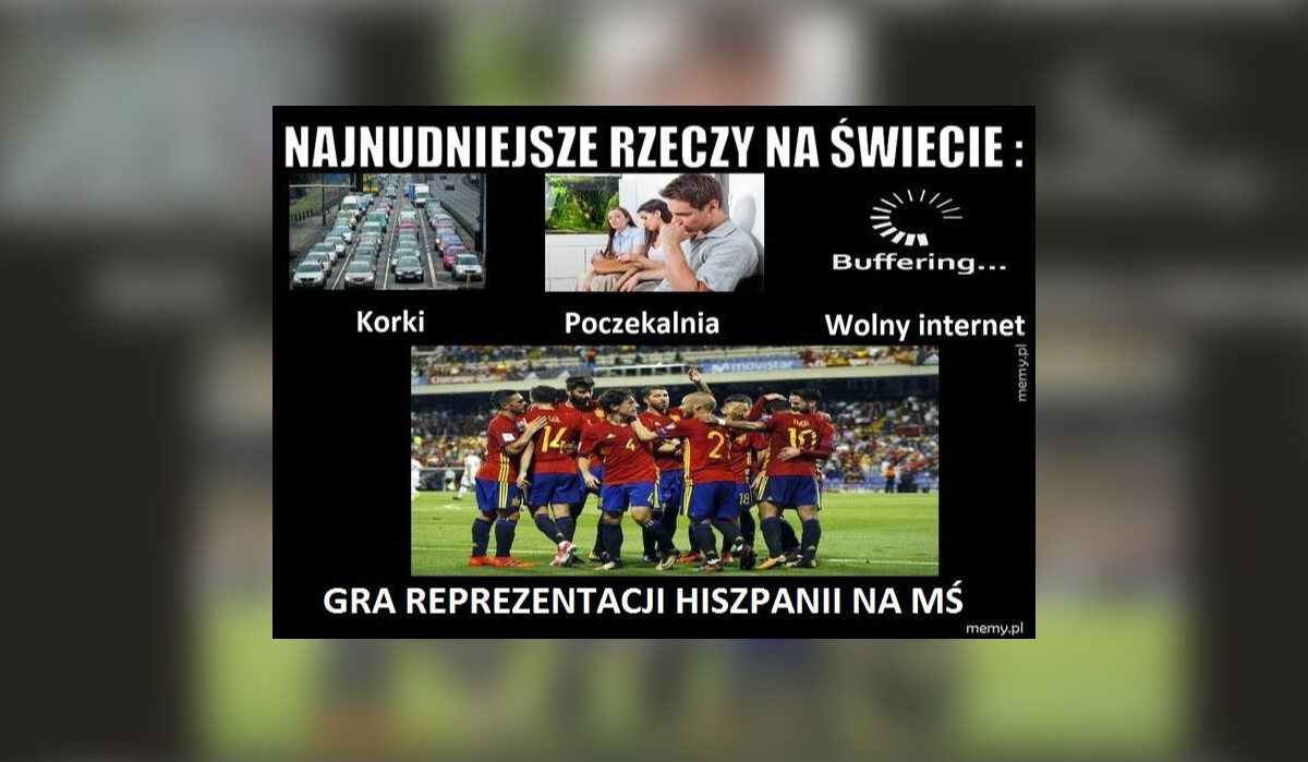 Memy po meczu Hiszpania - Rosja 