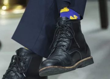 Uwagę przykuwały skarpetki Justina Trudeau 