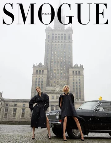 Przerobiona okładka polskiego wydania „Vogue’a” 