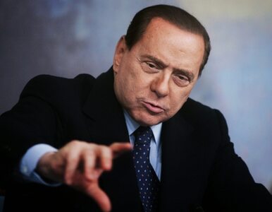 Miniatura: "Berlusconi ośmiesza Włochy". Karnawałowy...