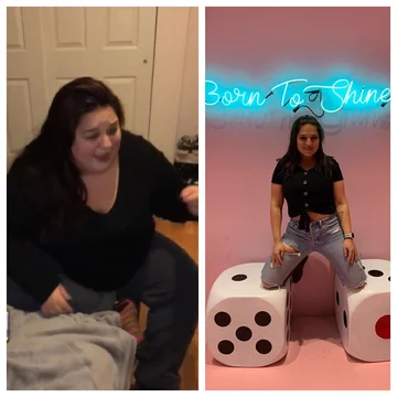 Nicole Caperilla przed i po metamorfozie 