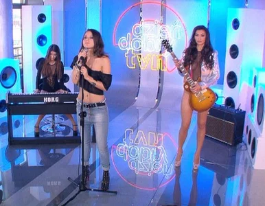 Miniatura: Kontrowersyjny występ zespołu Patty....