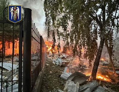 Miniatura: Niespokojna noc w Ukrainie. Eksplozje na...