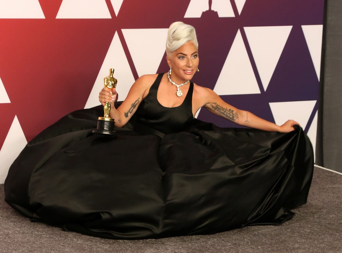 Lady Gaga z Oscarem 