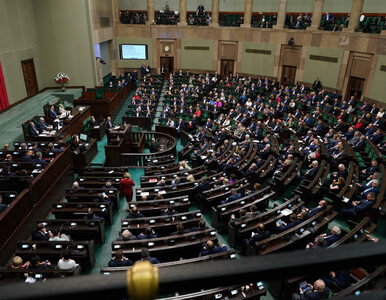 Miniatura: Sejm reaguję na aferę z ujawnieniem...