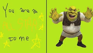 Walentynkowy Shrek 