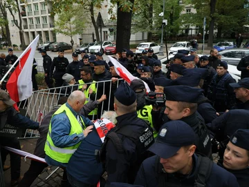 Protest przed Trybunałem Konstytucyjnym 