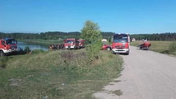 Akcja poszukiwawcza nad jeziorem Toczyłowo 