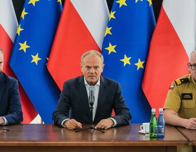 Miniatura: Tusk reaguje po nocnym incydencie....