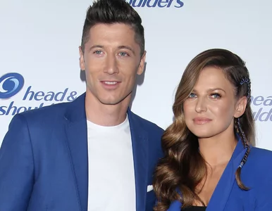 Miniatura: Anna i Robert Lewandowscy przekazują...