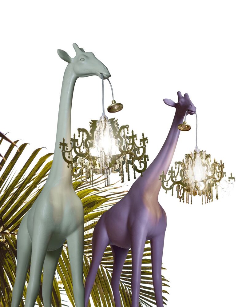 Giraffe in Love, lampa projektu Marcantonio dla Qeeboo