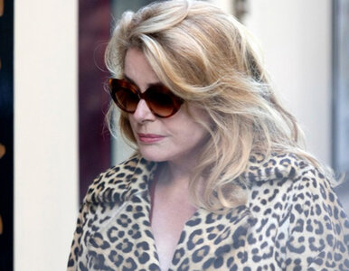 Miniatura: Catherine Deneuve jest hospitalizowana....