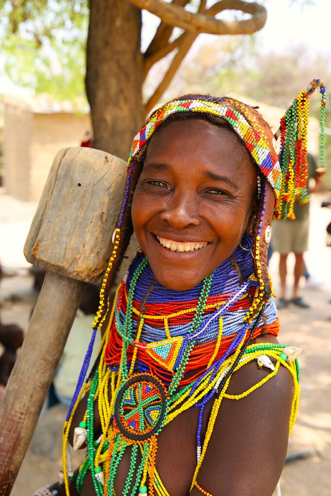 Kobieta z plemienia Mwila