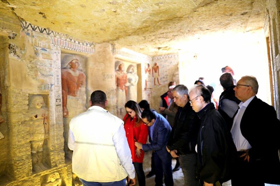 Grobowiec kapłana odkryty w Egipcie 