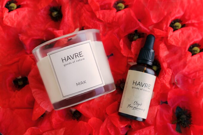 Havre Cosmetics świeca i olejek