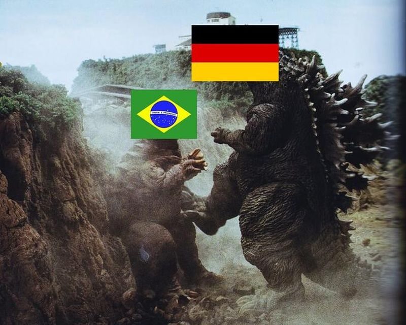 Reakcje na przegraną Brazylii z Niemcami w półfinale 1:7 