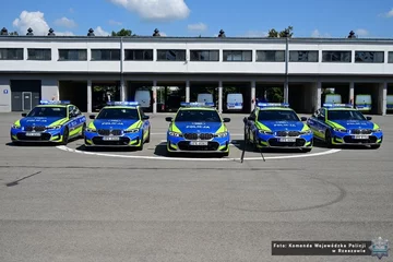 BMW M340i xDrive Policyjne radiowozy BMW M340i xDrive.