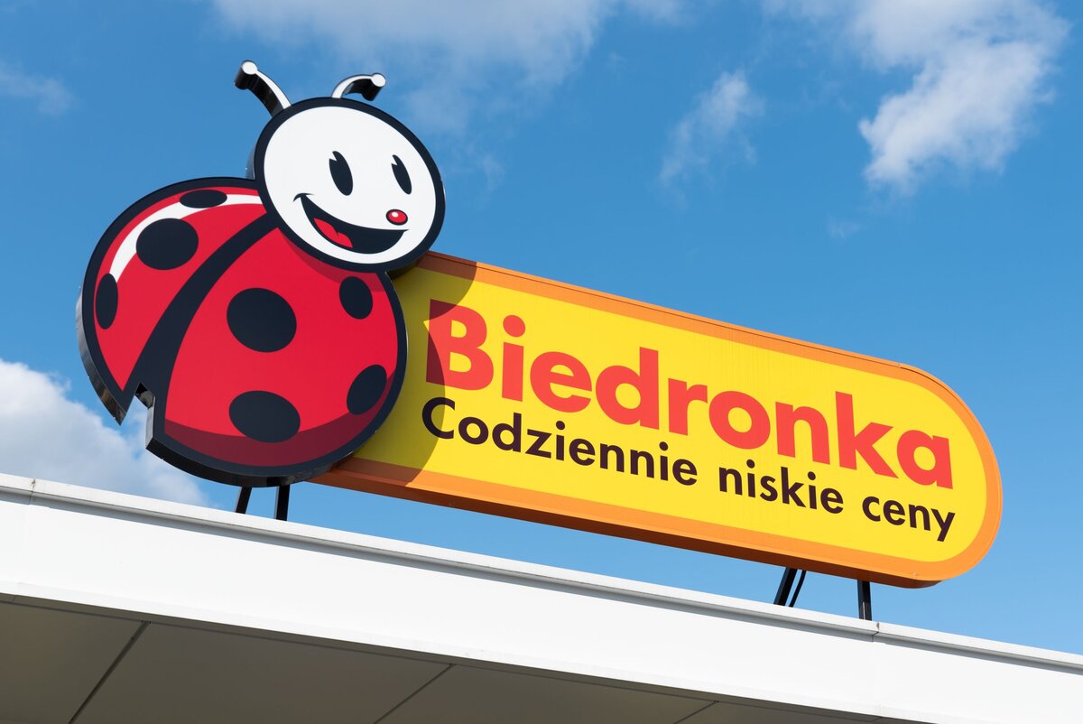 Biedronka, logo sklepu 