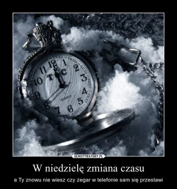 Mem związany ze zmianą czasu 